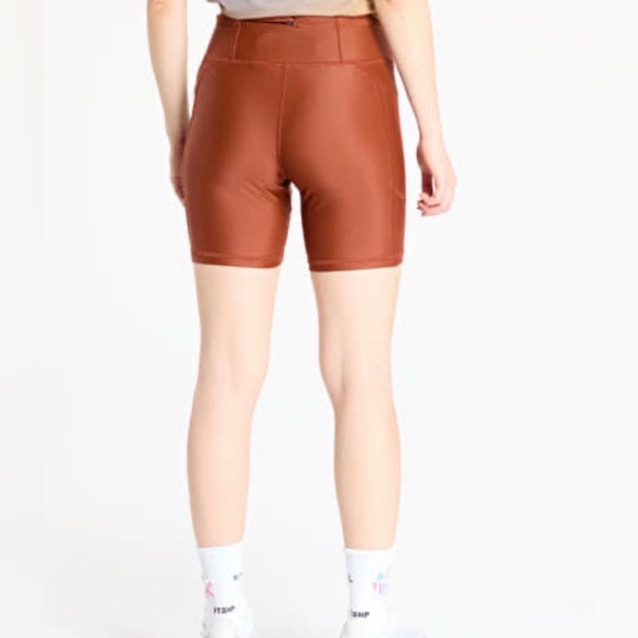 Nike ACG Trail Biker Shorts Rust Orange Hiking Running Size M NWT - Picture 2 of 6